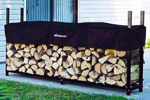 Full Face Cord with Woodhaven rack — Fire It Up Firewood